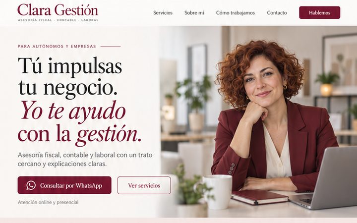 Diseño web para una asesoría